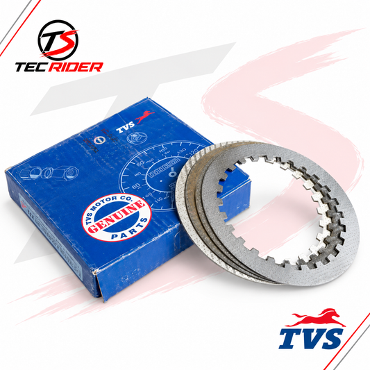 Platos Separadores de Embrague TVS Apache RTR 160 / 180 Original (Juego de 4) – M7321900