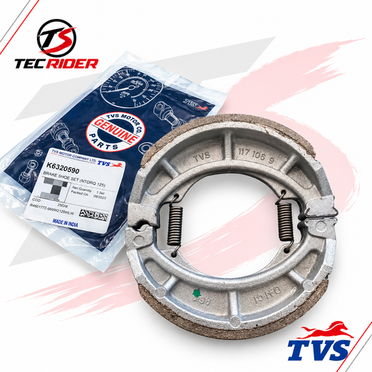 Zapatas de Freno Traseras TVS Raider, Ntorq, Stryker y Apache RTR 160 2V Original – K6320590
